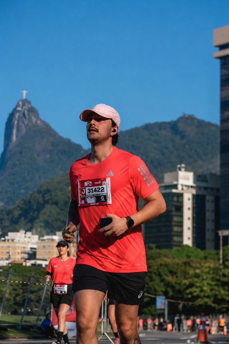 Henrique Hamilko correndo no Rio de Janeiro